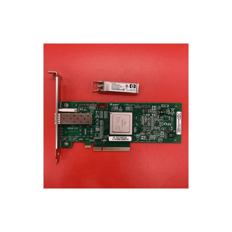 HP 81Q 1P 8G FC Host Bus Adapter AK344A 489190-001 584776-001 +SFP