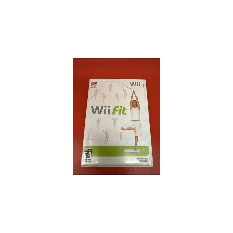 Wii Fit (Nintendo Wii, 2008) - Manual Included RVLRFNEUSA Fitness &amp; Health