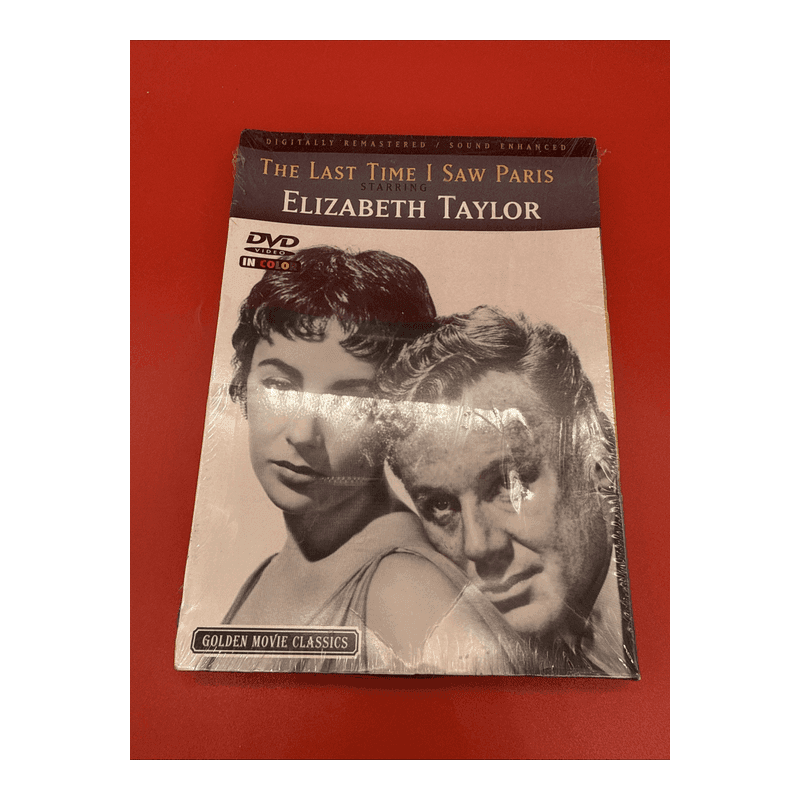The Last Time I Saw Paris - Elizabeth Taylor DVD in Box - 2004 Brand New Movie