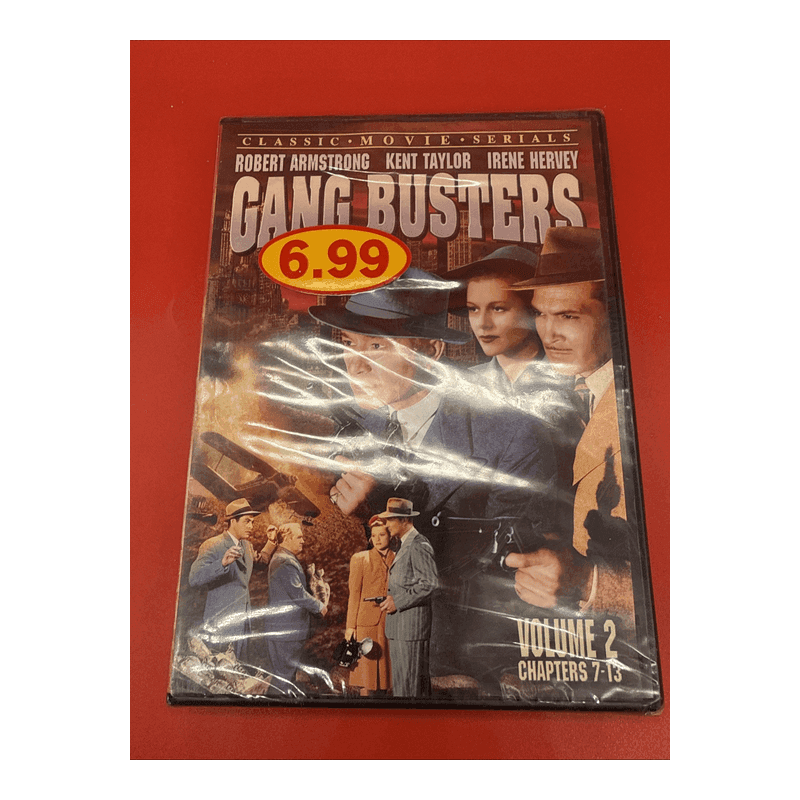 Gangbusters Serial 2 Chapters 7-13 (DVD, 1942) - Brand New Sealed Ray Taylor