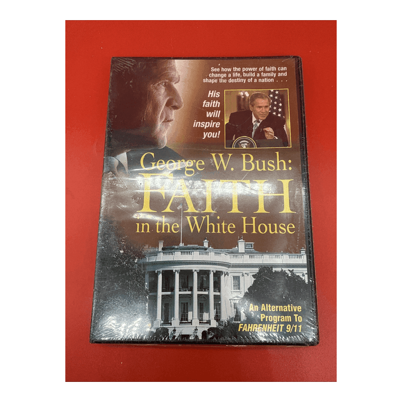 GEORGE W. BUSH:   FAITH IN THE WHITE HOUSE (DVD, Approx. 70 Mins.) - NEW Sealed
