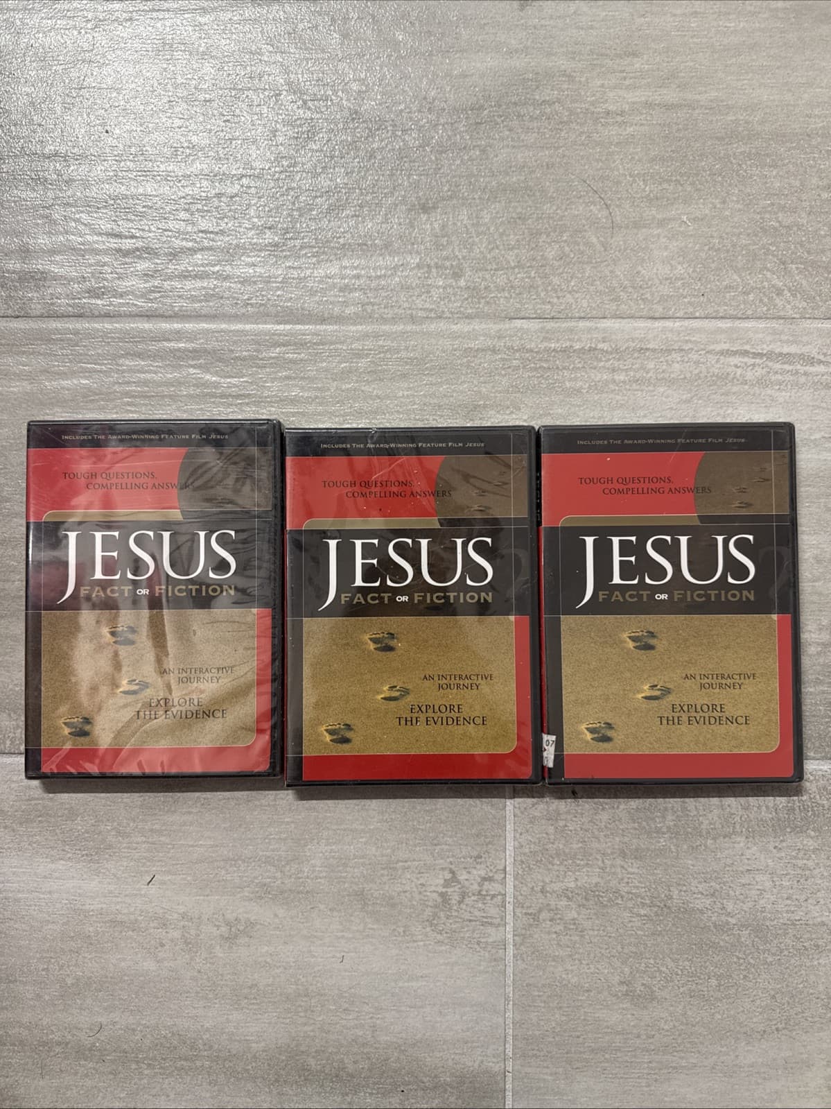 Jesus - Fact or Fiction (DVD) - Brand New Sealed - 3 Copies Included