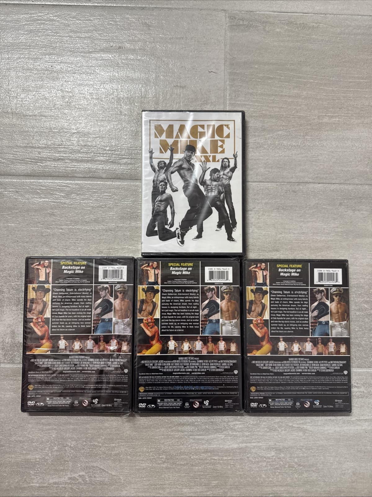 Magic Mike (DVD, 2012) - 3 Brand New Sealed Copies + 1 x Magic Mike XXL Sealed - Image 6