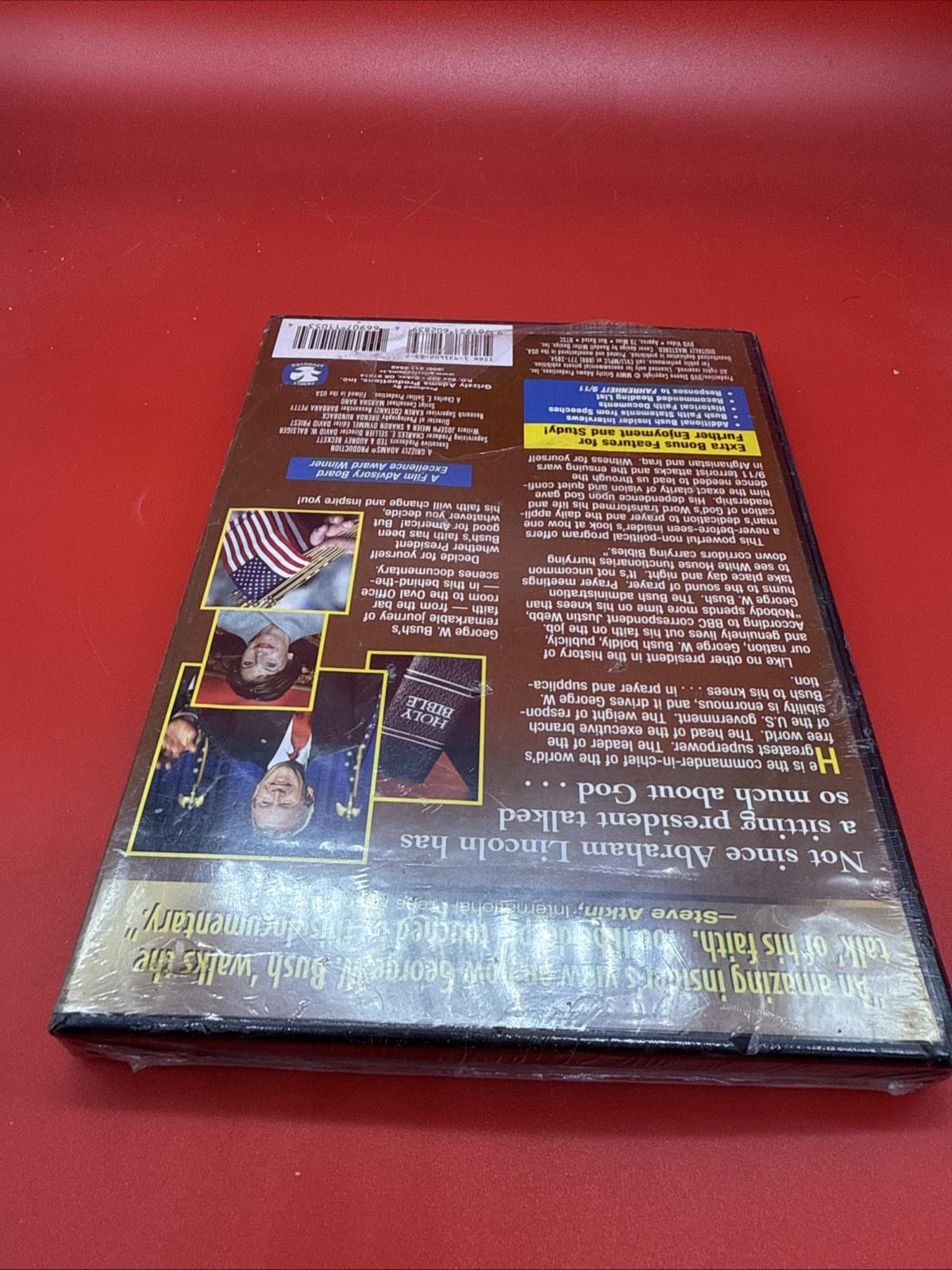 GEORGE W. BUSH:   FAITH IN THE WHITE HOUSE (DVD, Approx. 70 Mins.) - NEW Sealed - Image 4