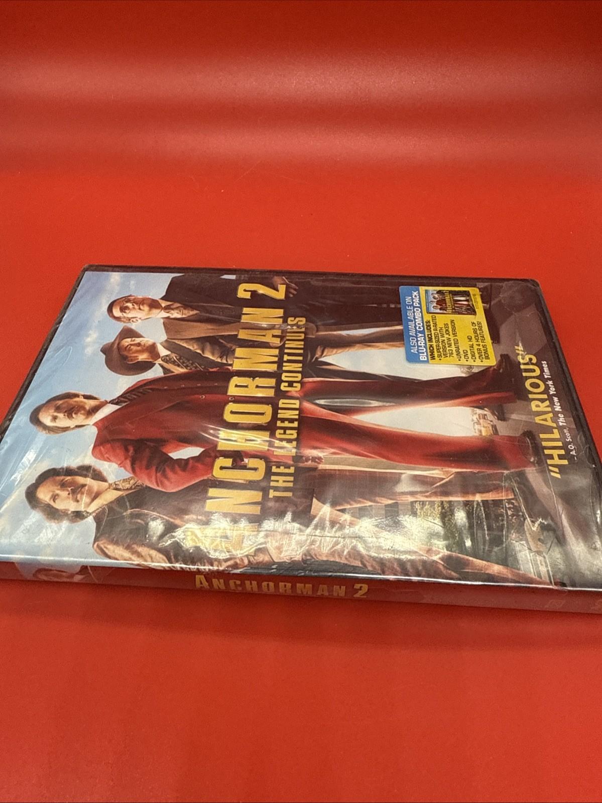 Anchorman 2: the Legend Continues (DVD, 2013) Will Farrell Brand New Sealed - Image 5