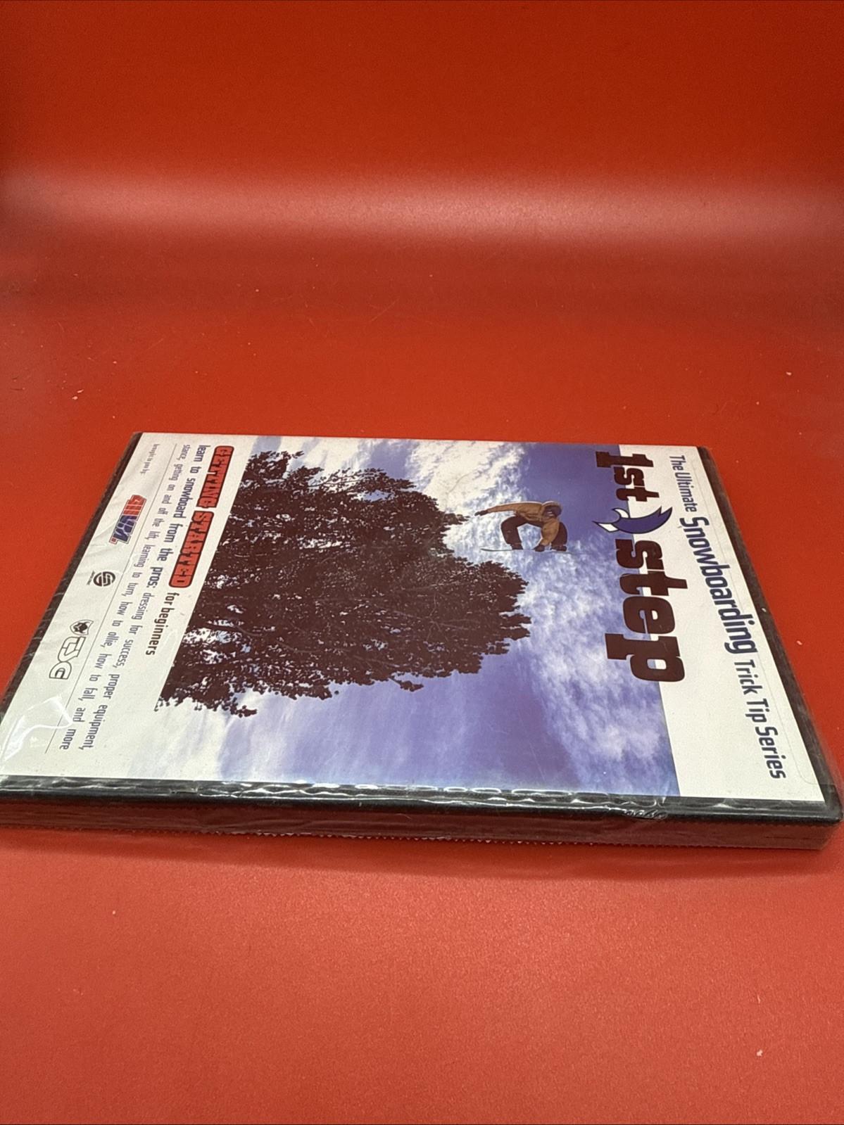 1st Step Snowboarding Getting Started for Beginners (DVD, 2004) - New Sealed - Image 3