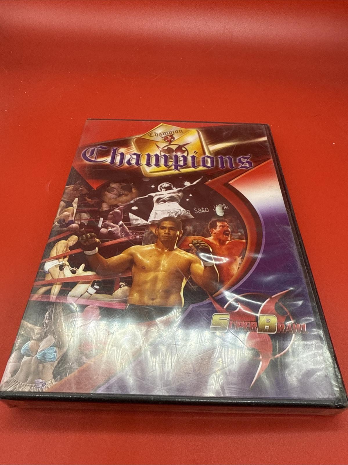Super Brawl: Champions (DVD, 2004) MMA Rumina Sato Dan Severn - Brand New Sealed - Image 2