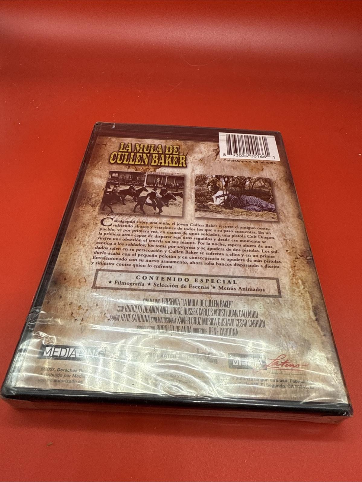 La Mula De Cullen Baker (DVD, 2005) New Sealed - Image 4