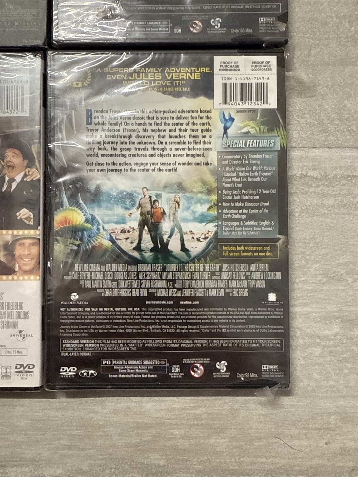 Lot Of 4 Kick-Ass Dark Knight Journey To Center Of Earth Producers Brand New! - Image 9