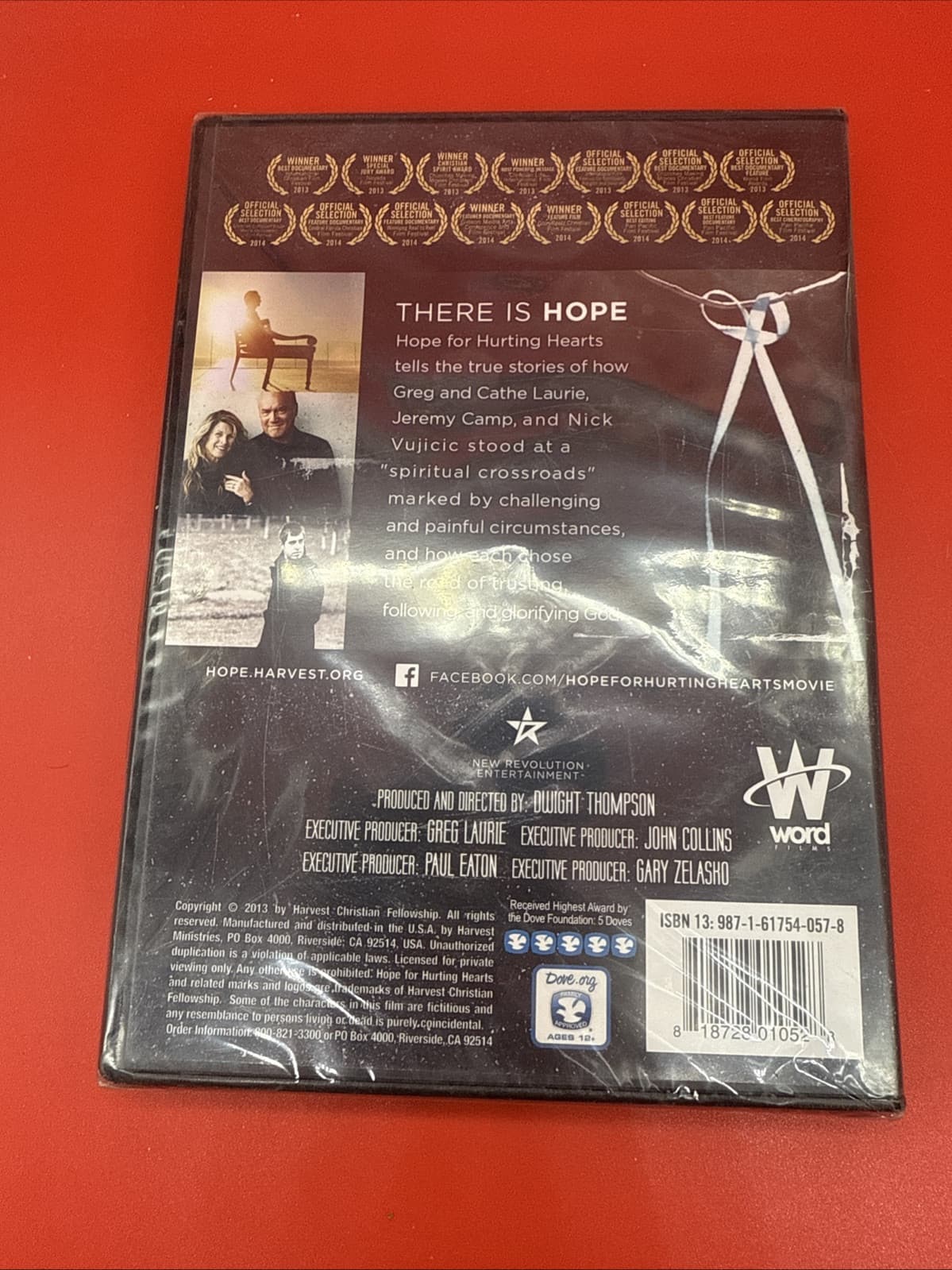 Hope for Hurting Hearts (DVD) New Sealed Christian Dwight Thompson Word Films - Image 3