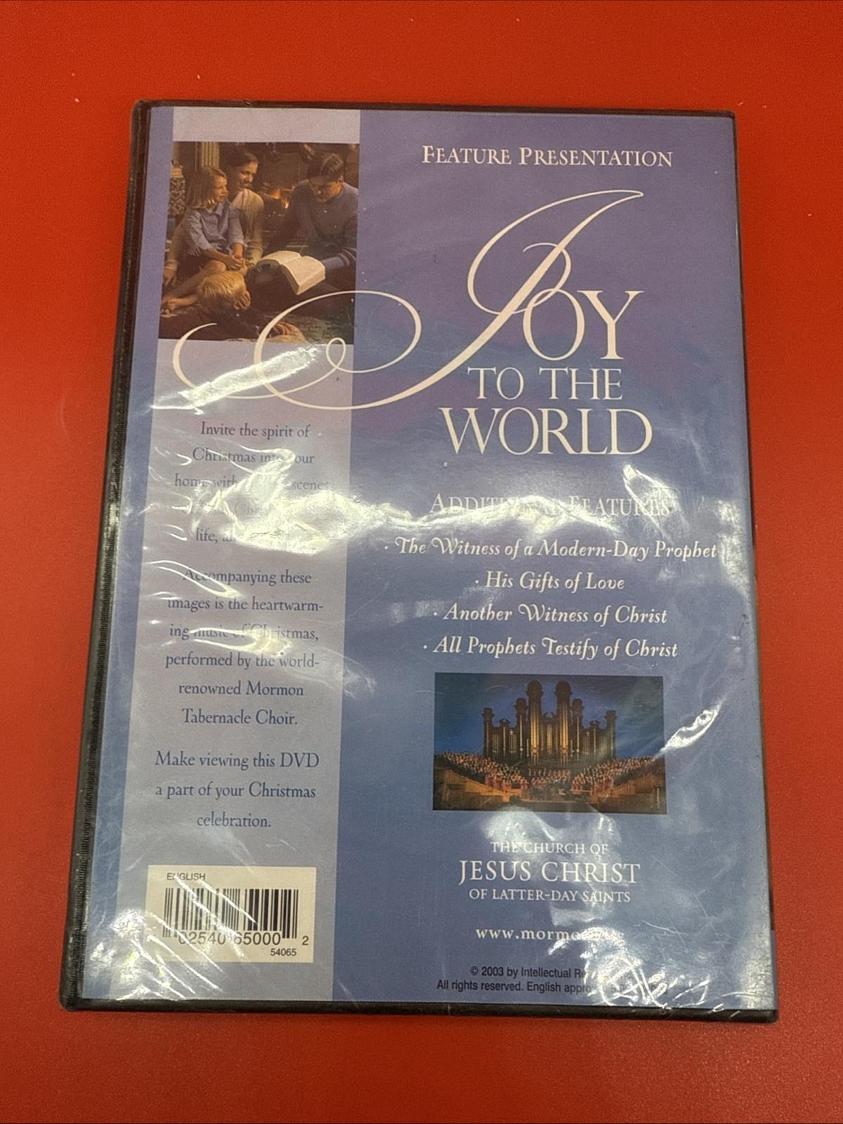 NEW/SEALED Joy to the World (DVD, 2002) The Mormon Tabernacle Choir (Christmas) - Image 3