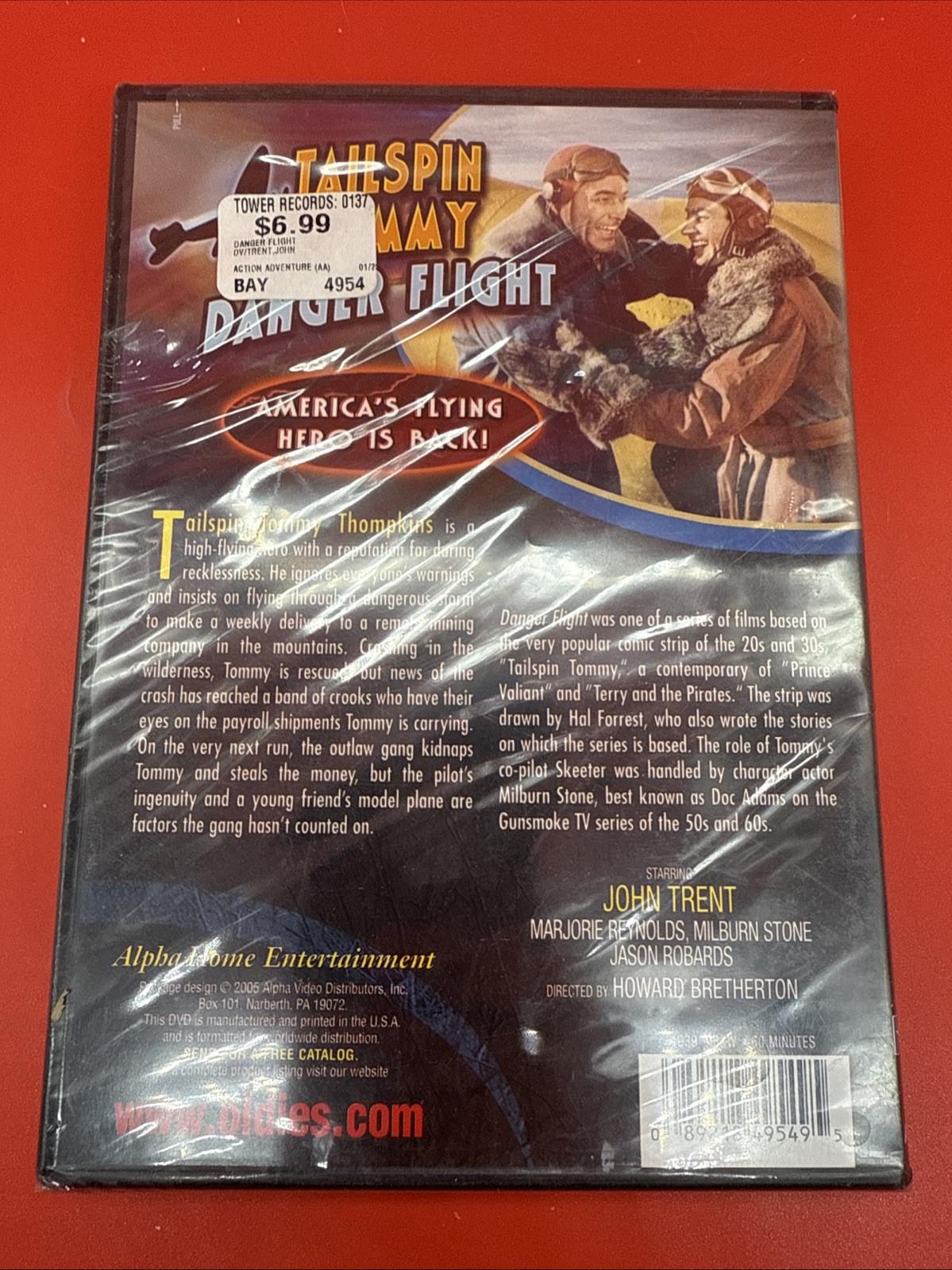 Danger Flight (DVD, 1939) - Brand New Sealed Drama-Classics Paul Malvern - Image 3