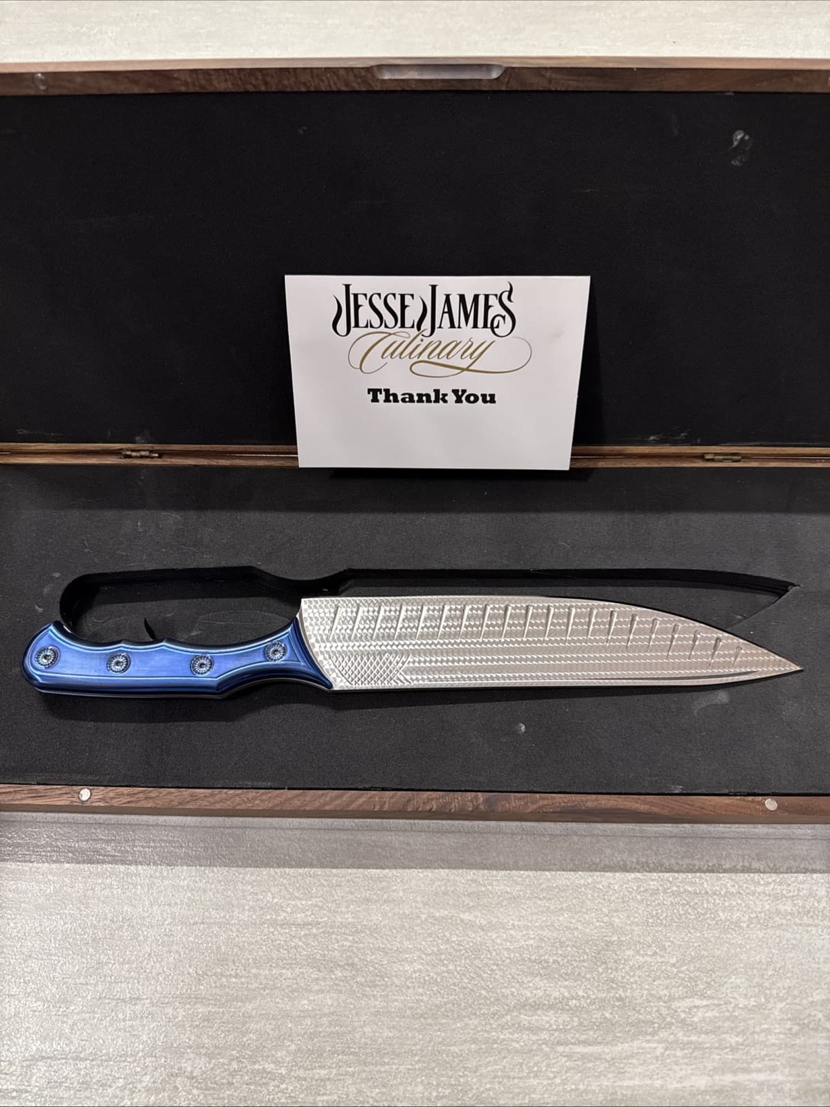 Jesse James Culinary El Diablo “Niner” Space Tape Knife JJFU West Coast Choppers - Image 6