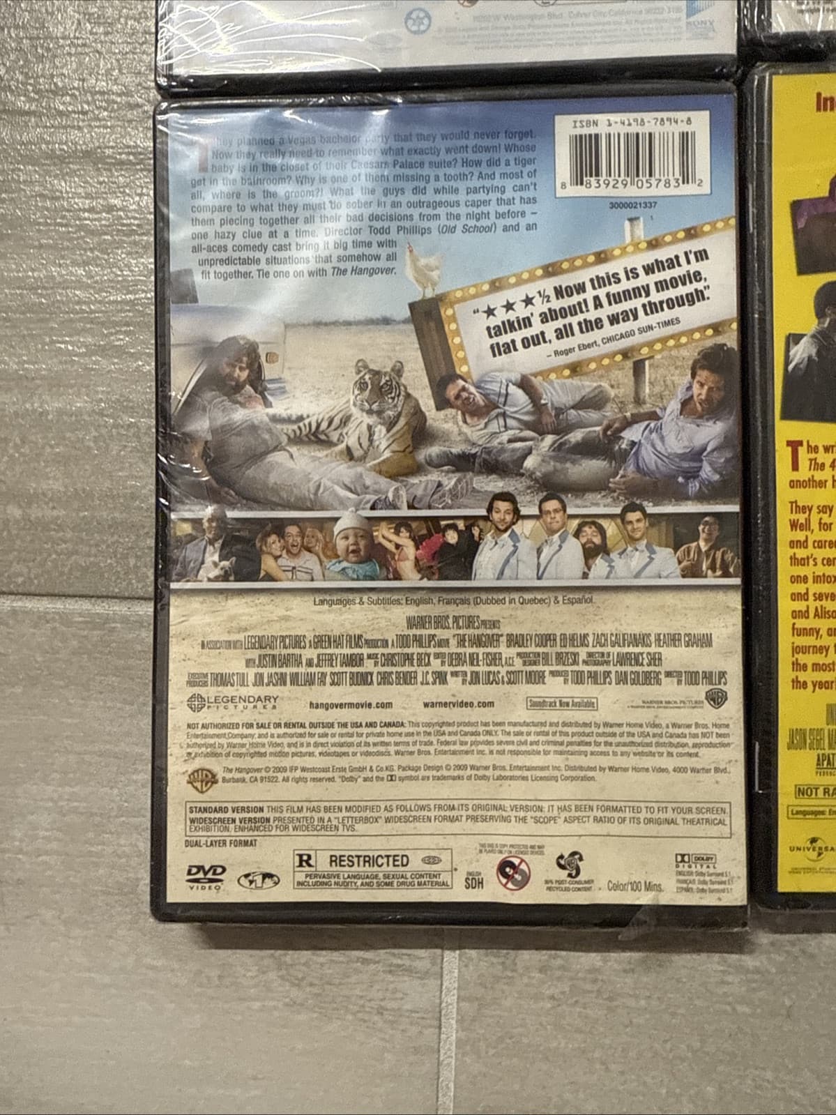 Lot Of 4 Comedy Grown Ups American Pie Hangover Knocked Up DVD  Brand New Sealed - Image 9