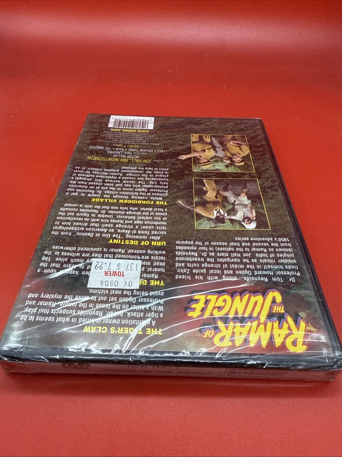 Ramar of the Jungle: Volume 4 (DVD, 1953) New Sealed TV Action &amp; Adventure - Image 4