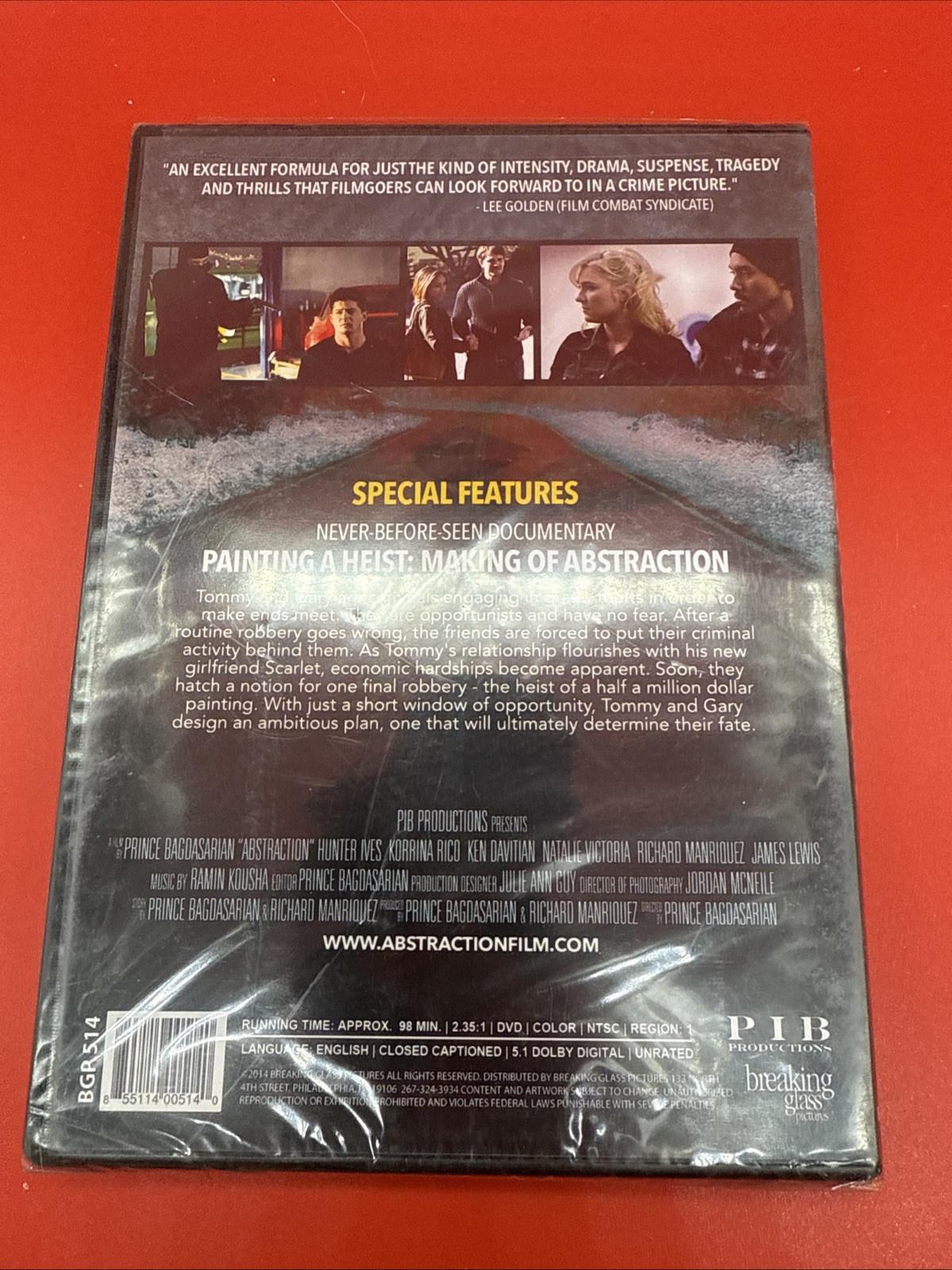 Abstraction (DVD, 2013) - Brand New Sealed Action &amp; Adventure 98 min. NTSC NR - Image 3