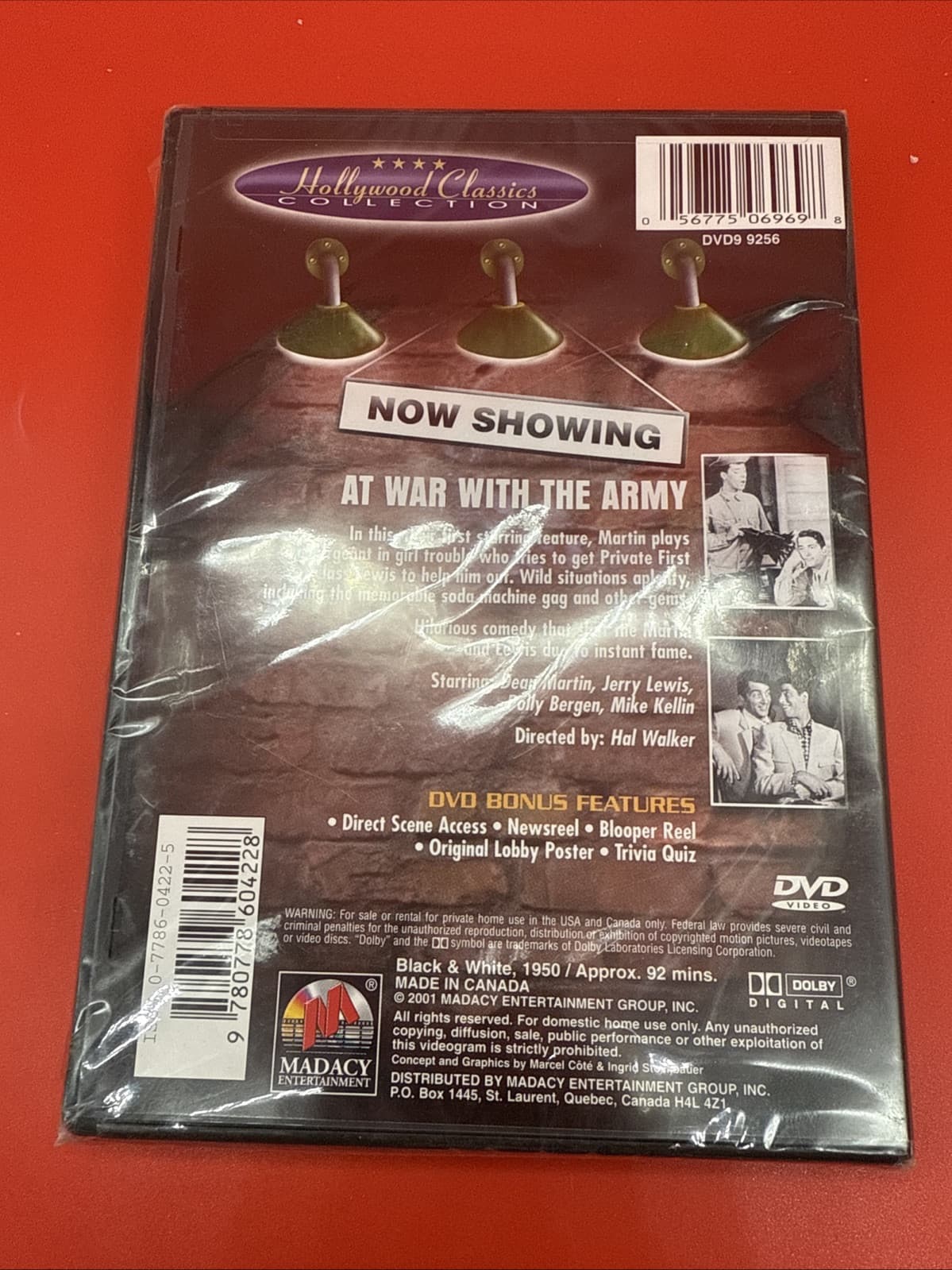 At War With the Army DVD, 2001, Hollywood Classics Collection - Brand New Sealed - Image 3