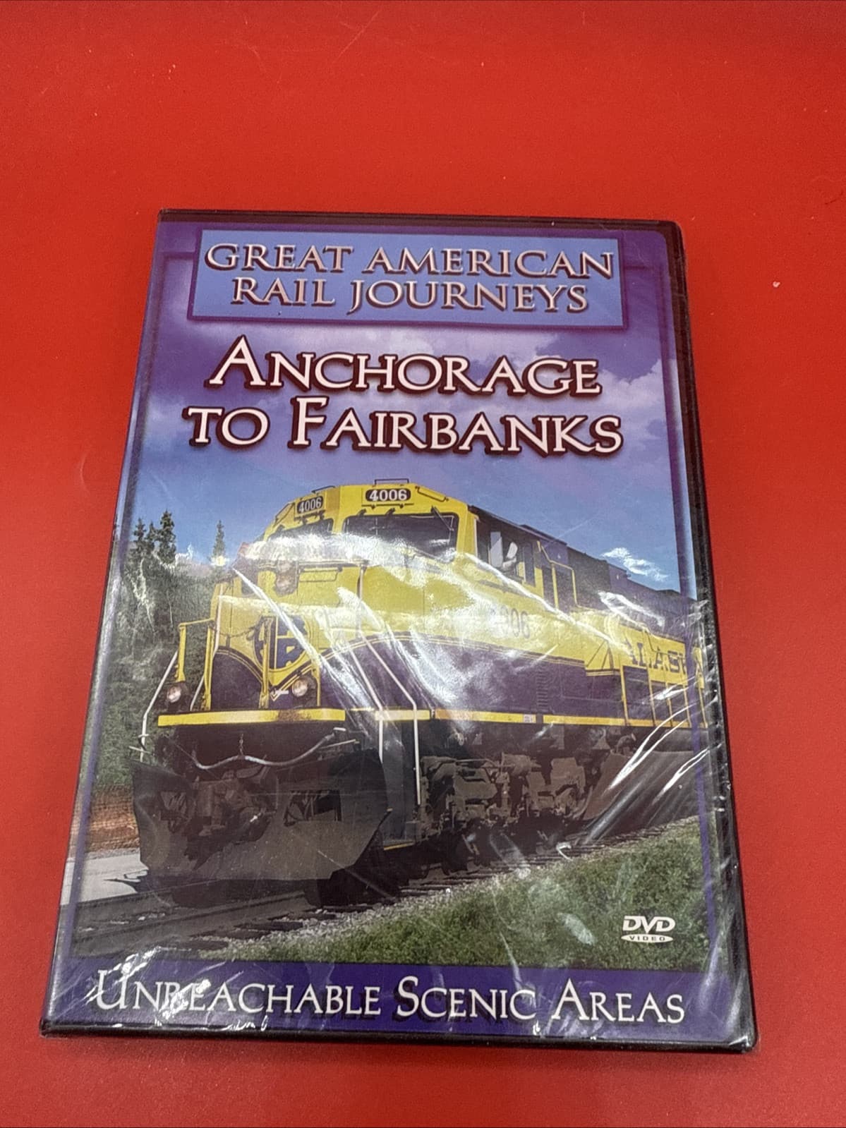 Anchorage To Fairbanks 2003 Great American Rail Journeys DVD NEW sealed