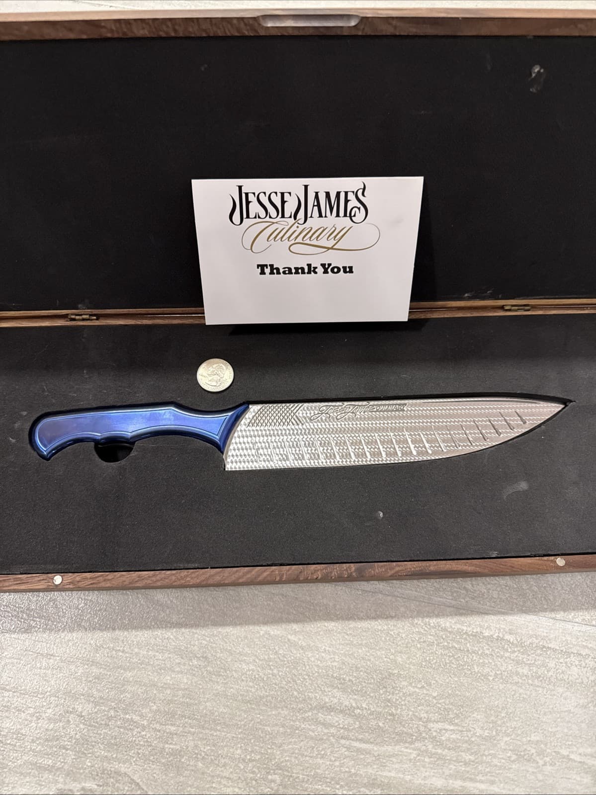 Jesse James Culinary El Diablo “Niner” Space Tape Knife JJFU West Coast Choppers - Image 17