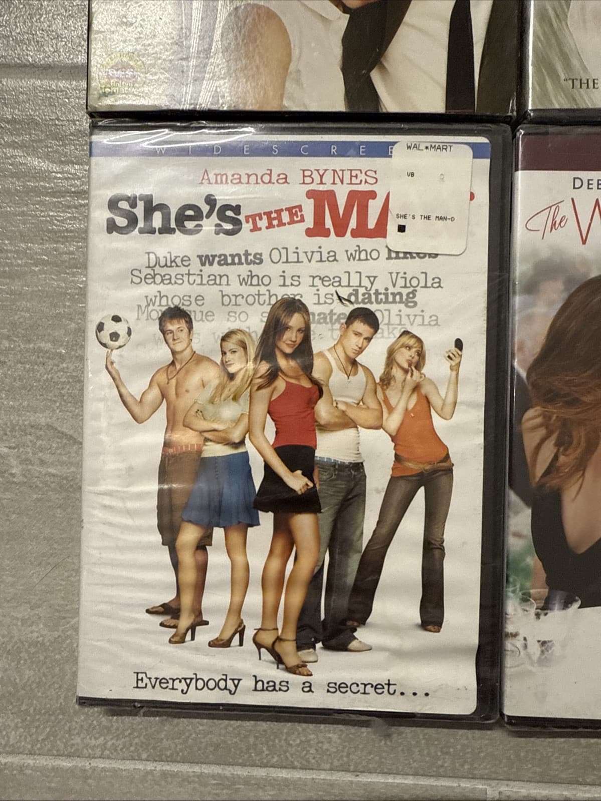 Lot Of 4 Rom Com The Notebook Perks Of Wallflower She’s The Man Wedding Date NEW - Image 5