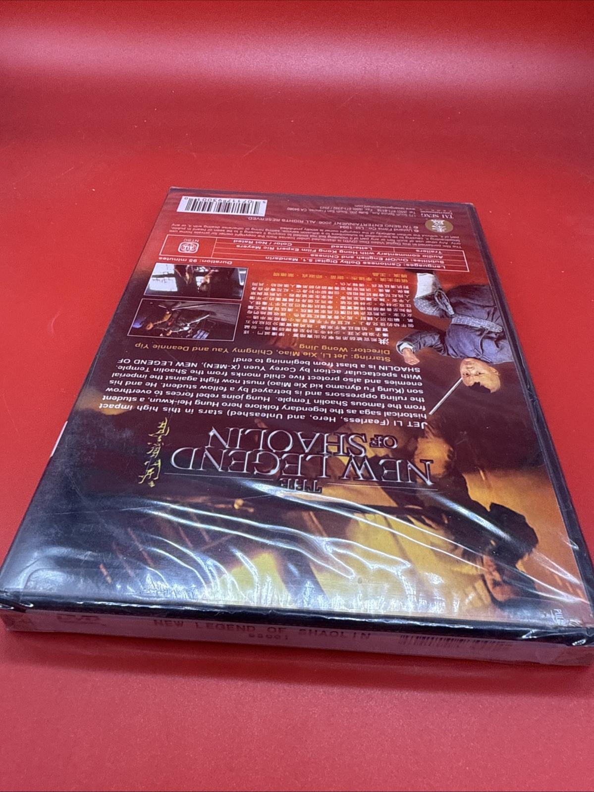 Jet Lis The New Legend of Shaolin (DVD, 2006, Special Edition) New Sealed - Image 4