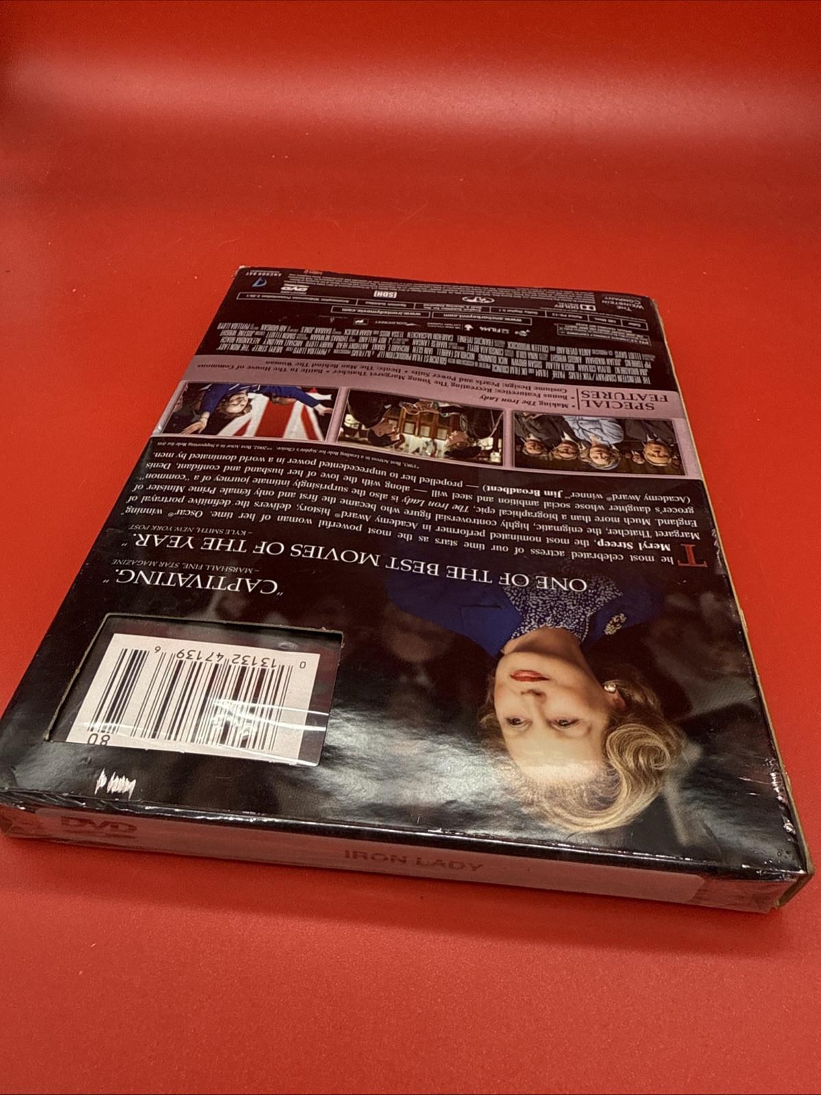 The Iron Lady (DVD, 2011) New Sealed Movie Drama Phyllida Lloyd Tall/DVD Case - Image 4