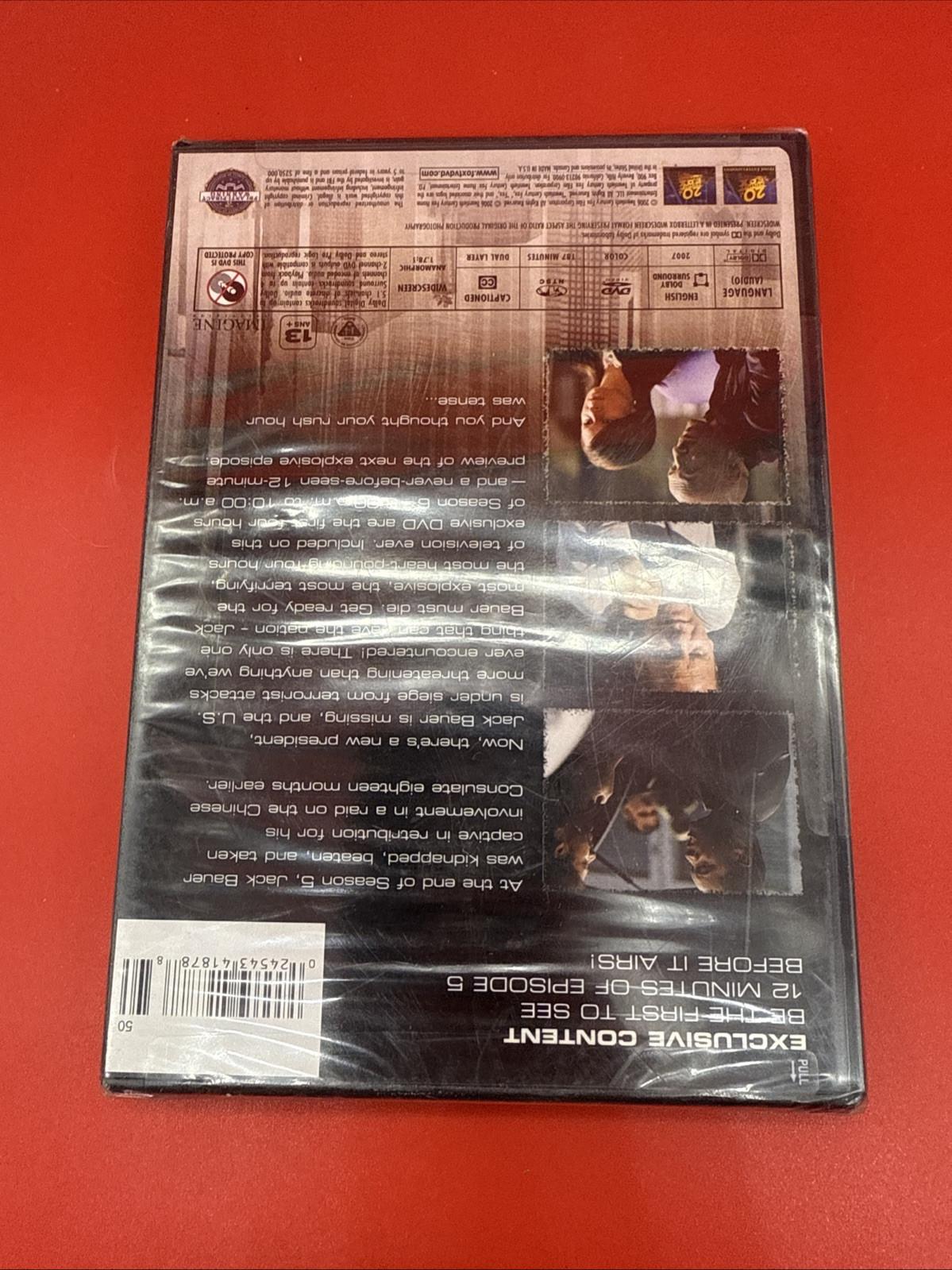 24 - Season 6 Premiere (DVD, 2007) - Brand New Sealed Action &amp; Adventure NR - Image 3