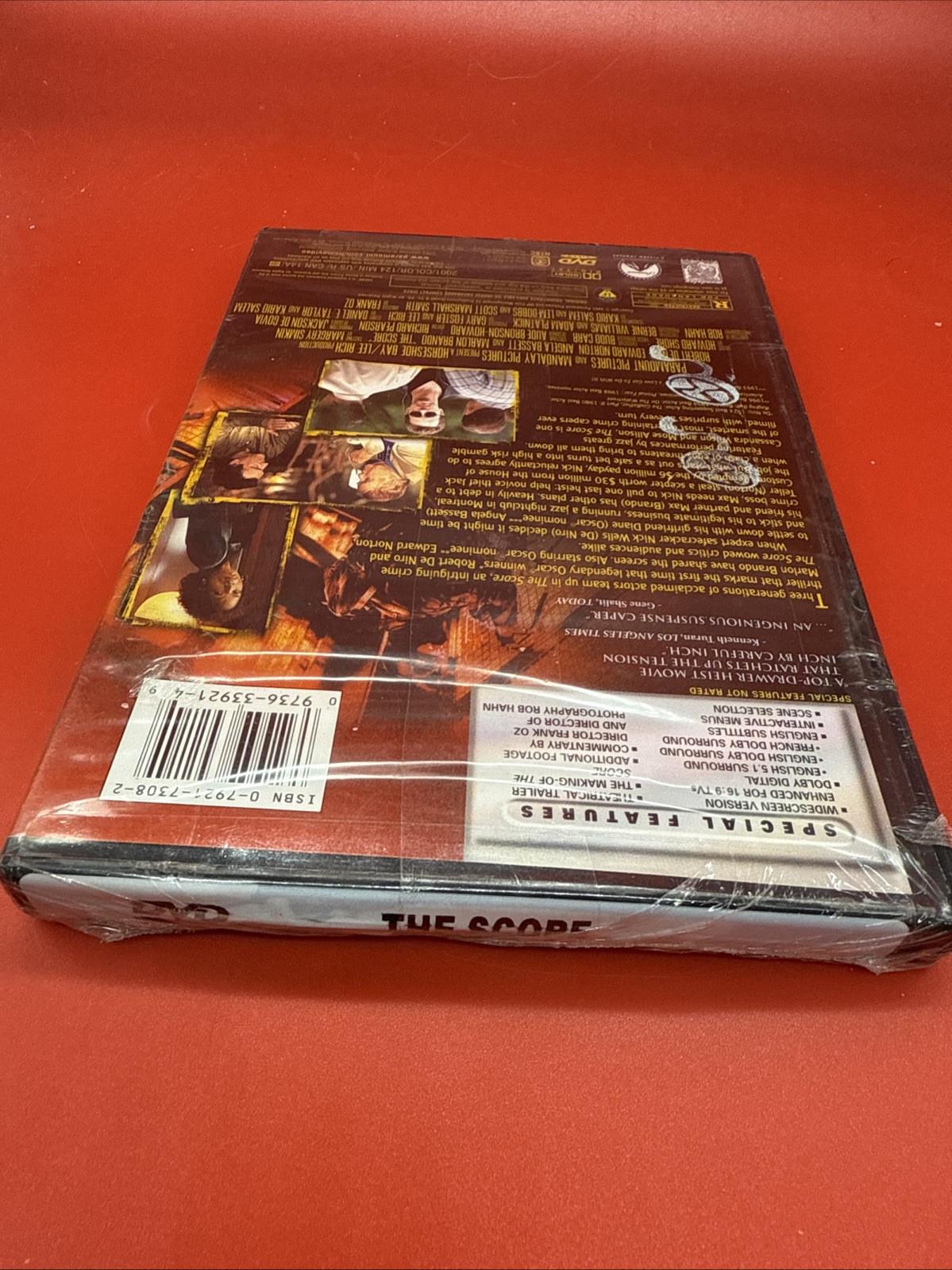 The Score (DVD, 2001) Widescreen Collection Robert Deniro Edward Norton New - Image 4