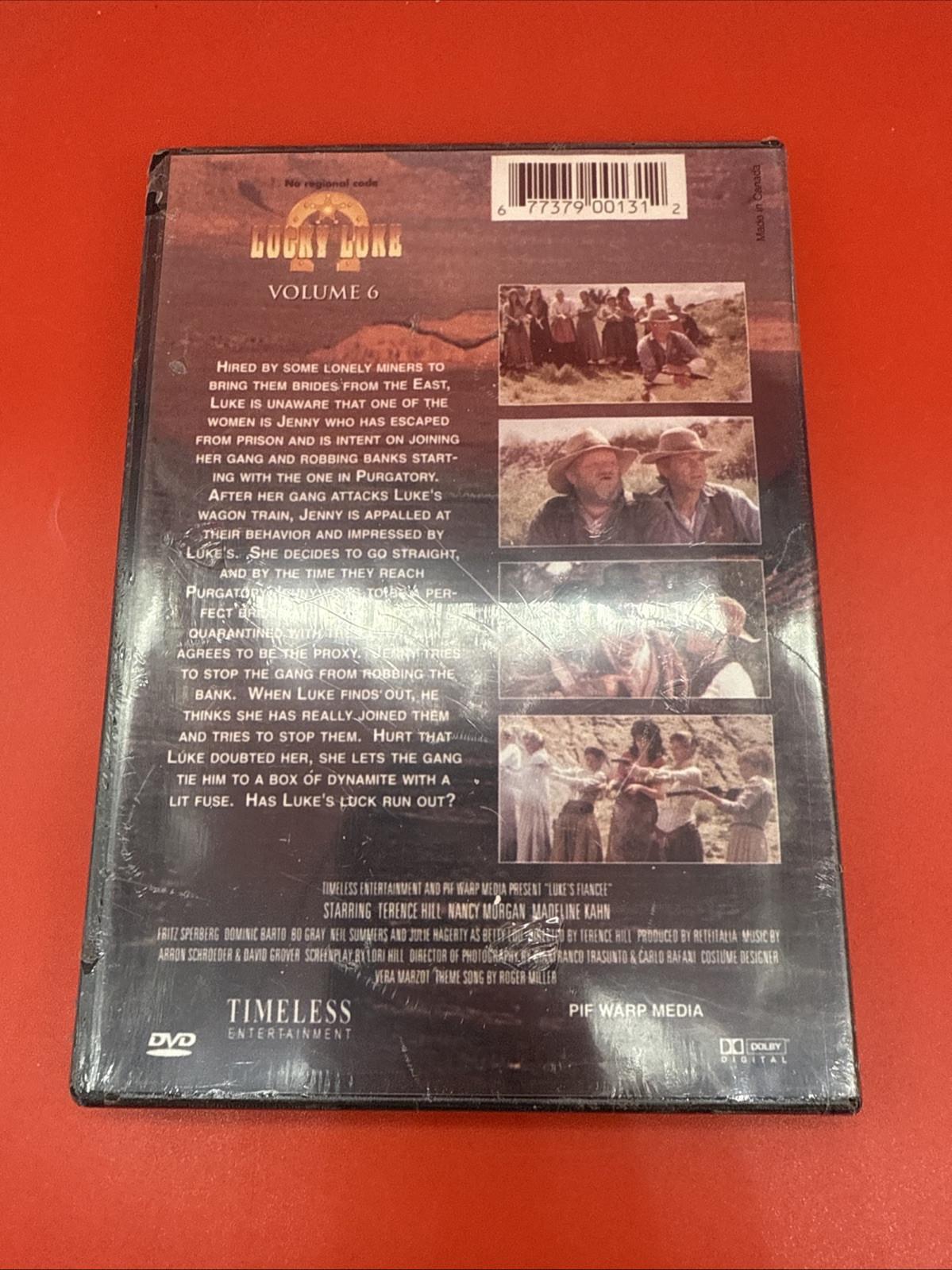 Lucky Luke Vol. 6: Lukes Fiancee (DVD, 2000) - Brand New Sealed Westerns NR - Image 3