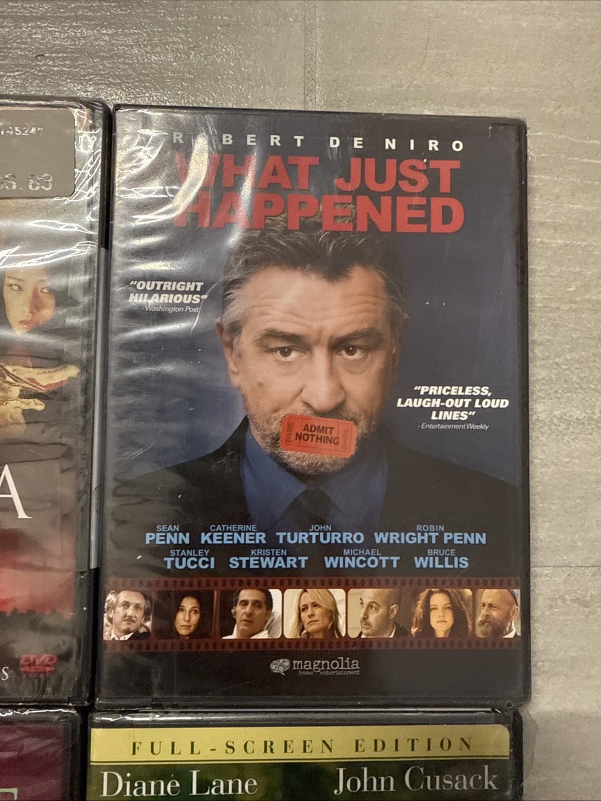 Lot Of 4 DVD Memoirs Of A Geisha What Just Happened Colette Must Love Dogs NEW - Image 3