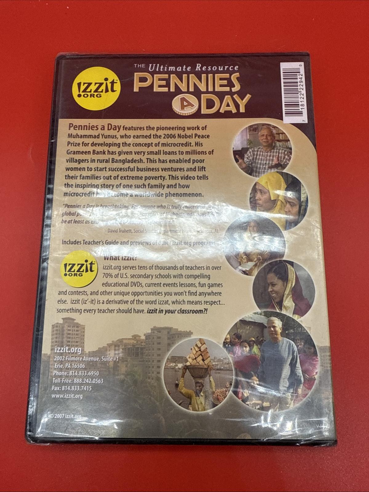 The Ultimate Resource Pennies A Day Muhammad Yunus Izzit.org - New Sealed DVD - Image 3