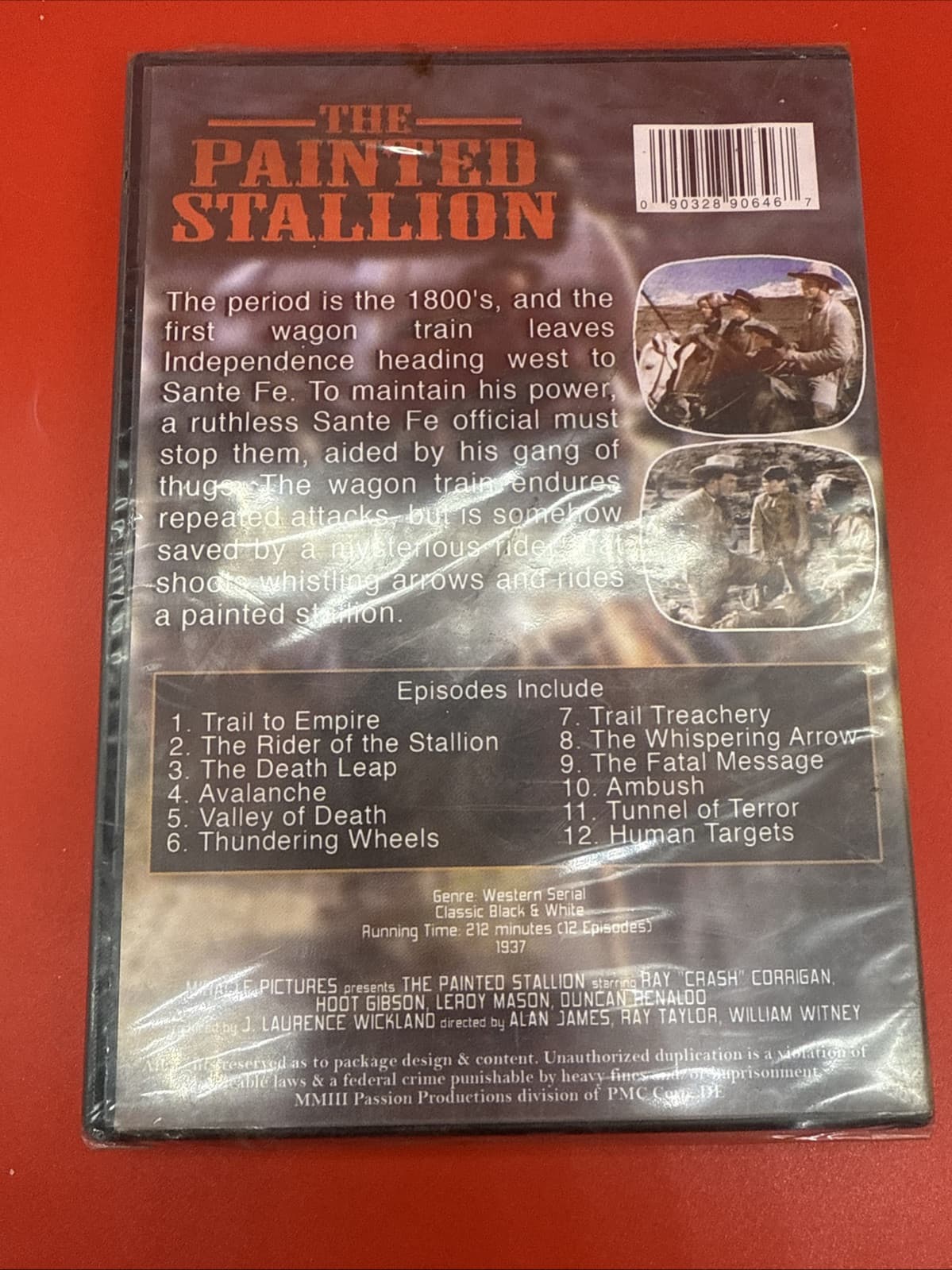 The Painted Stallion: 12 Episodes DVD Classic Western Serial Hoot Gibson New! - Image 3