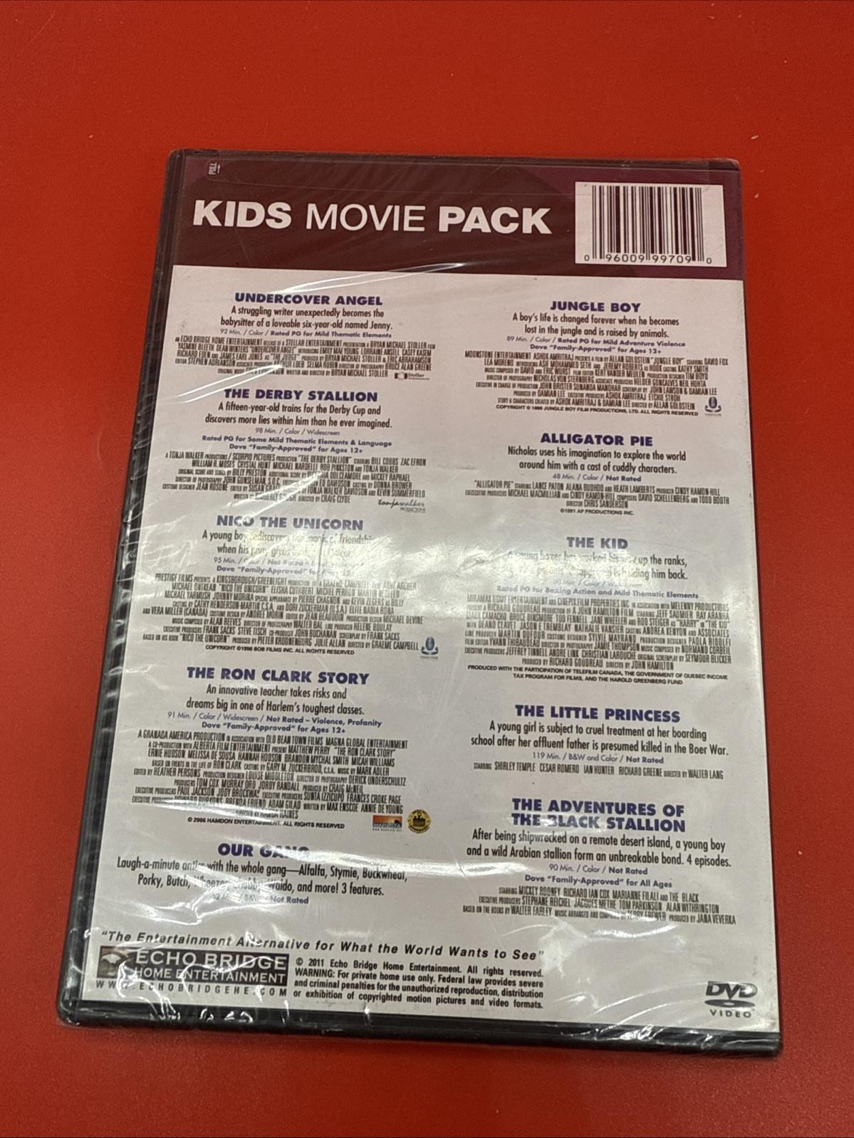 10 Movie Kids Pack, Vol. 3 (DVD, 2011, 2-Disc Set) Brand New Sealed English NR - Image 3
