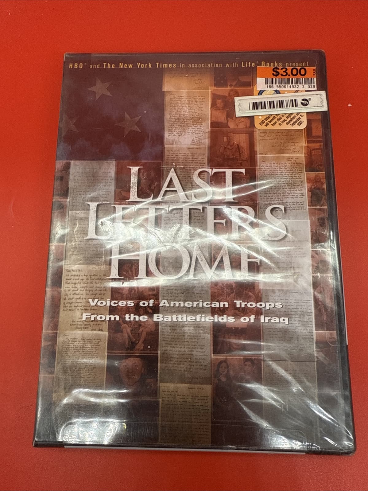 Last Letters Home (DVD, 2004) - Brand New Sealed