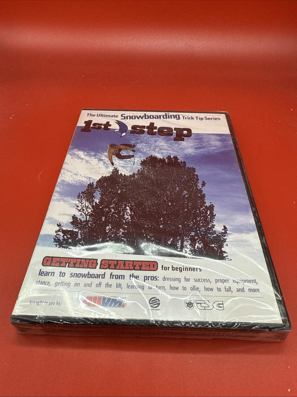 1st Step Snowboarding Getting Started for Beginners (DVD, 2004) - New Sealed - Image 2