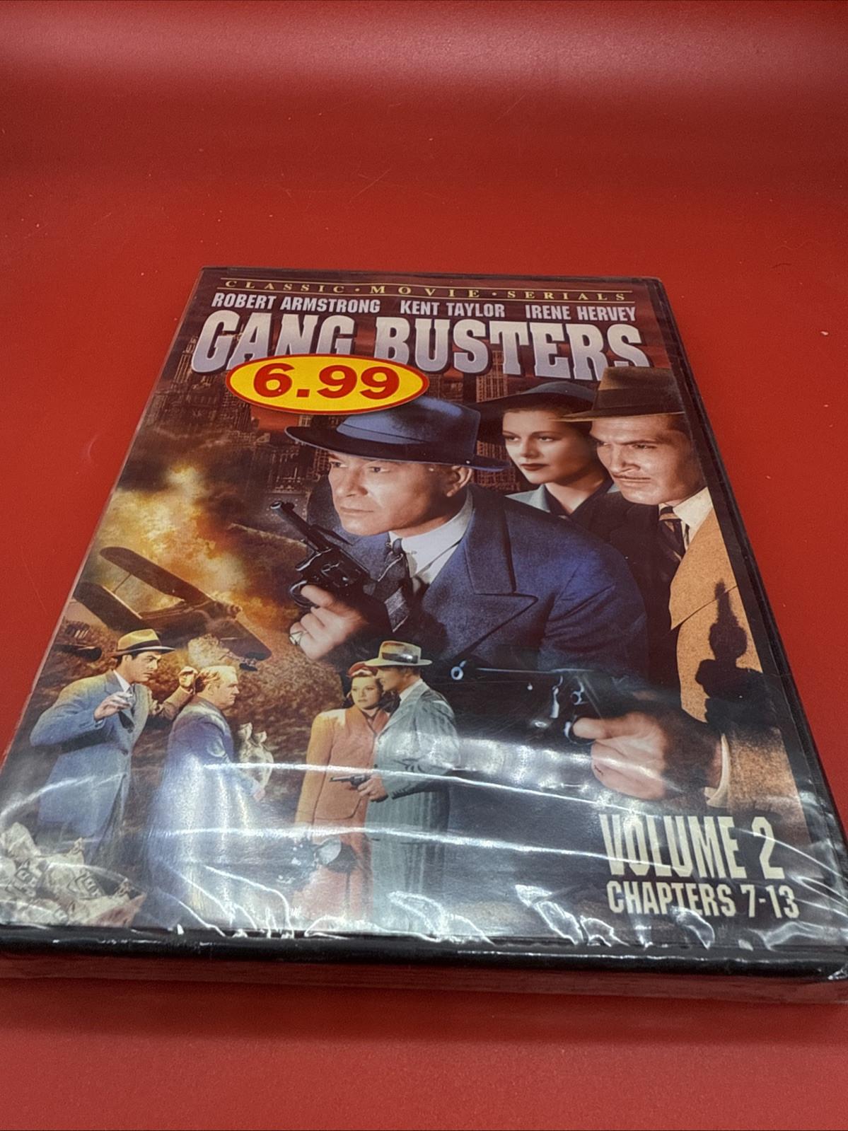 Gangbusters Serial 2 Chapters 7-13 (DVD, 1942) - Brand New Sealed Ray Taylor - Image 2