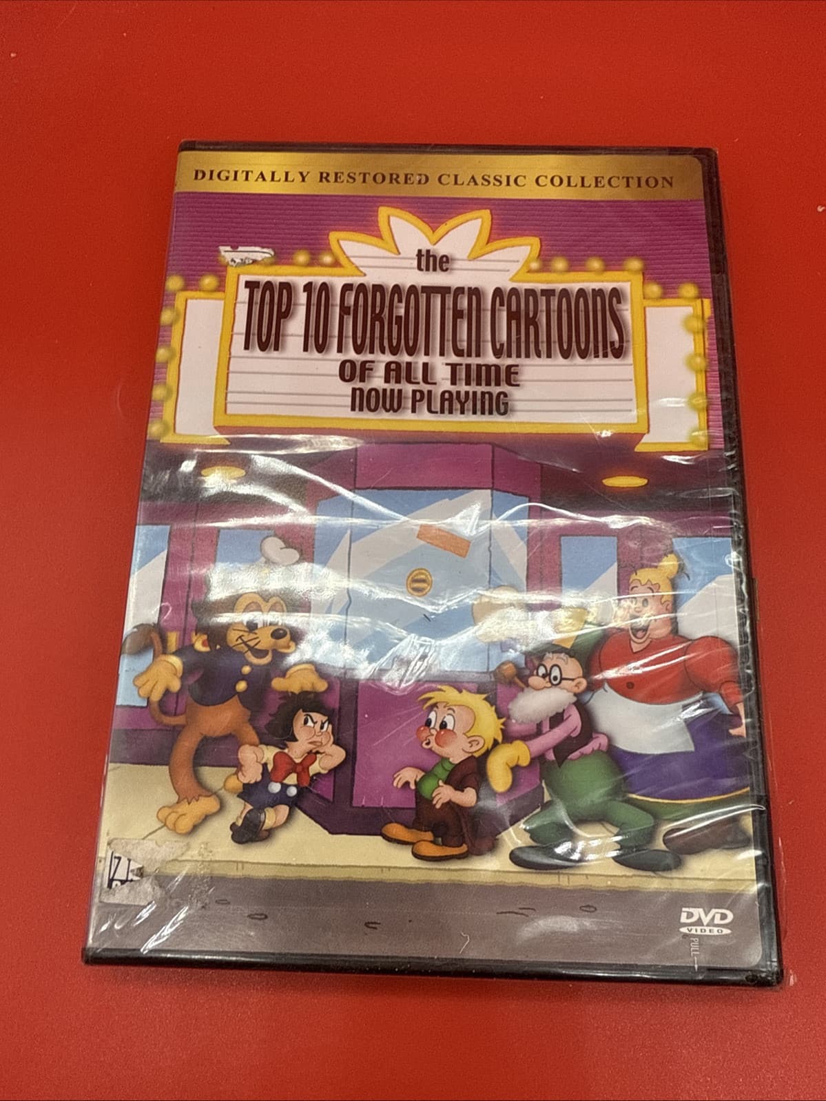 The Top Ten Forgotten Cartoons (DVD, 2002) - Brand New Sealed NR