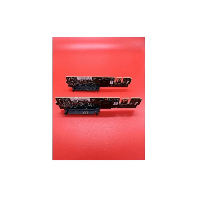 Lot of 2 NetApp L3-25232-04B L3-25232 500605B SATA To SAS Interposer LSI Green
