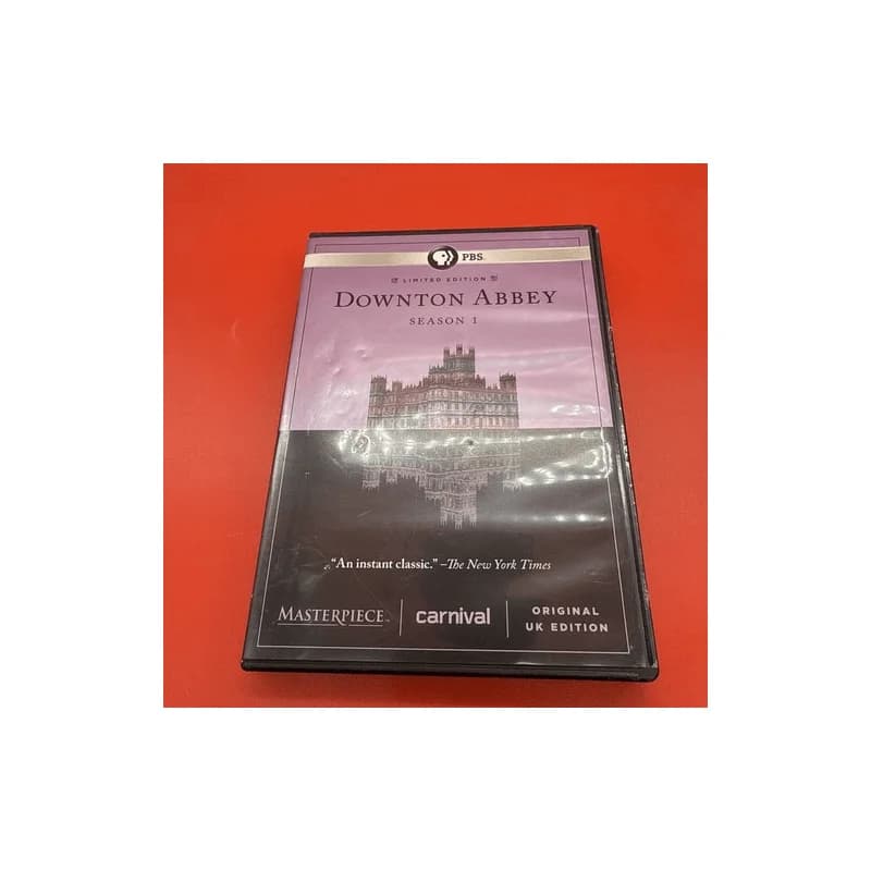PBS Limited Edition Downtown Abbey Season 1 3 Disc - New Sealed TV Series DVD