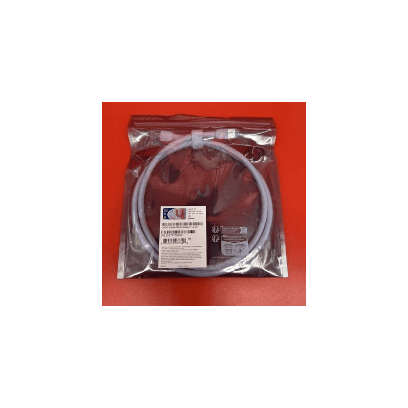 Ubiquiti UACC-Cable-Patch-Outdoor-1M-W Shielded RJ45 Patch Cable 1 M