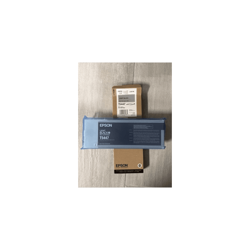 New Sealed Epson T5447 Light Black Ink Cartridge For Stylus Pro 4000 9600 220ml