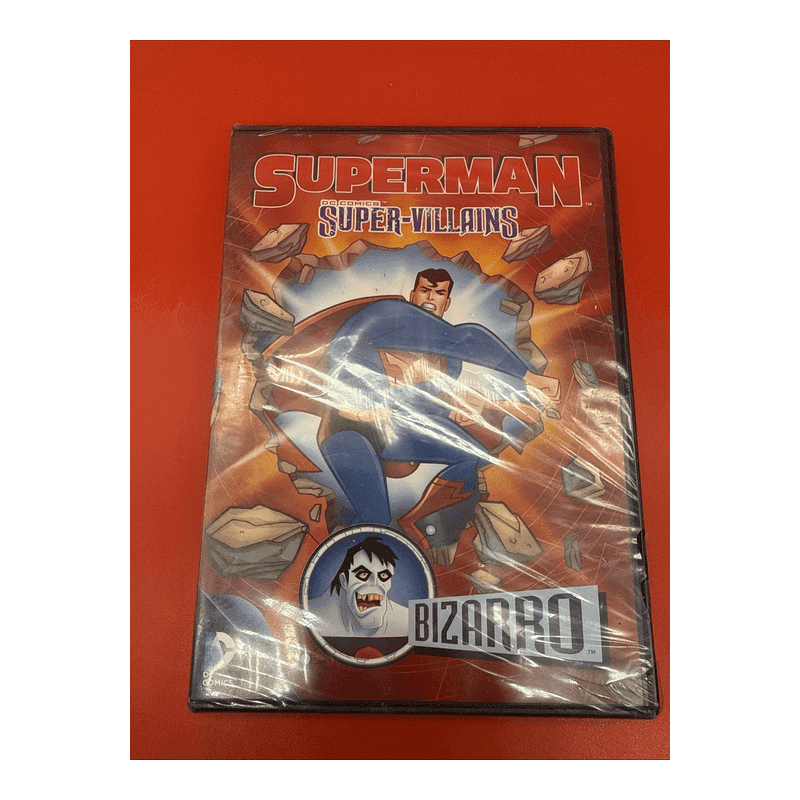 Superman Super Villains: Bizarro (DVD, animated) NEW, sealed Movie Region 1 NTSC