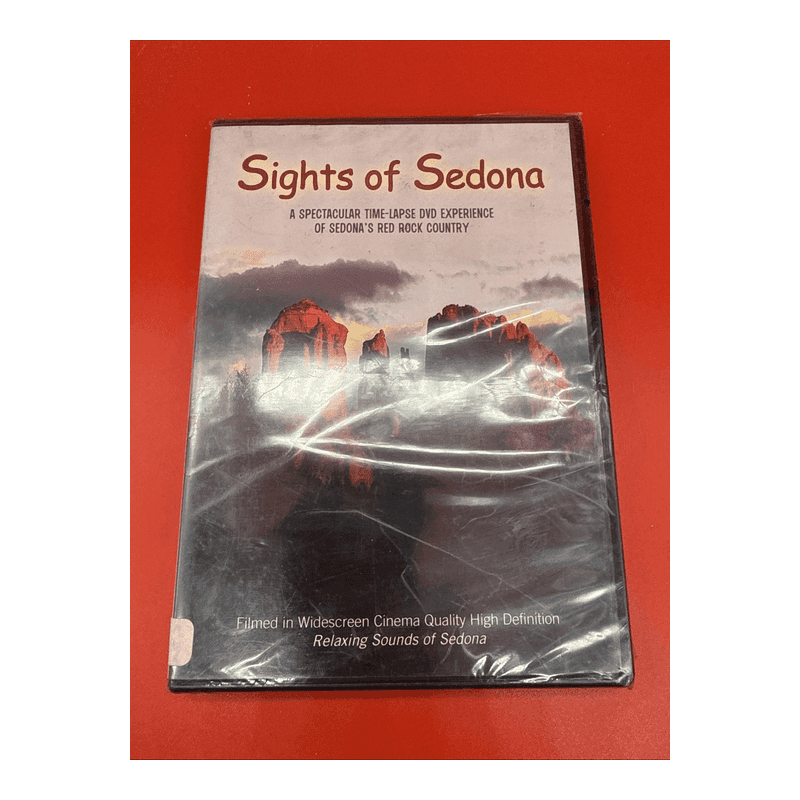Sights of Sedona ~ A Spectacular Time Lapse Red Rock Experience DVD *Brand New*