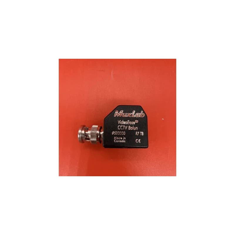MuxLab 500000 VideoEase CCTV Balun R7 T8 #500000 Coaxial BNC Male RJ45