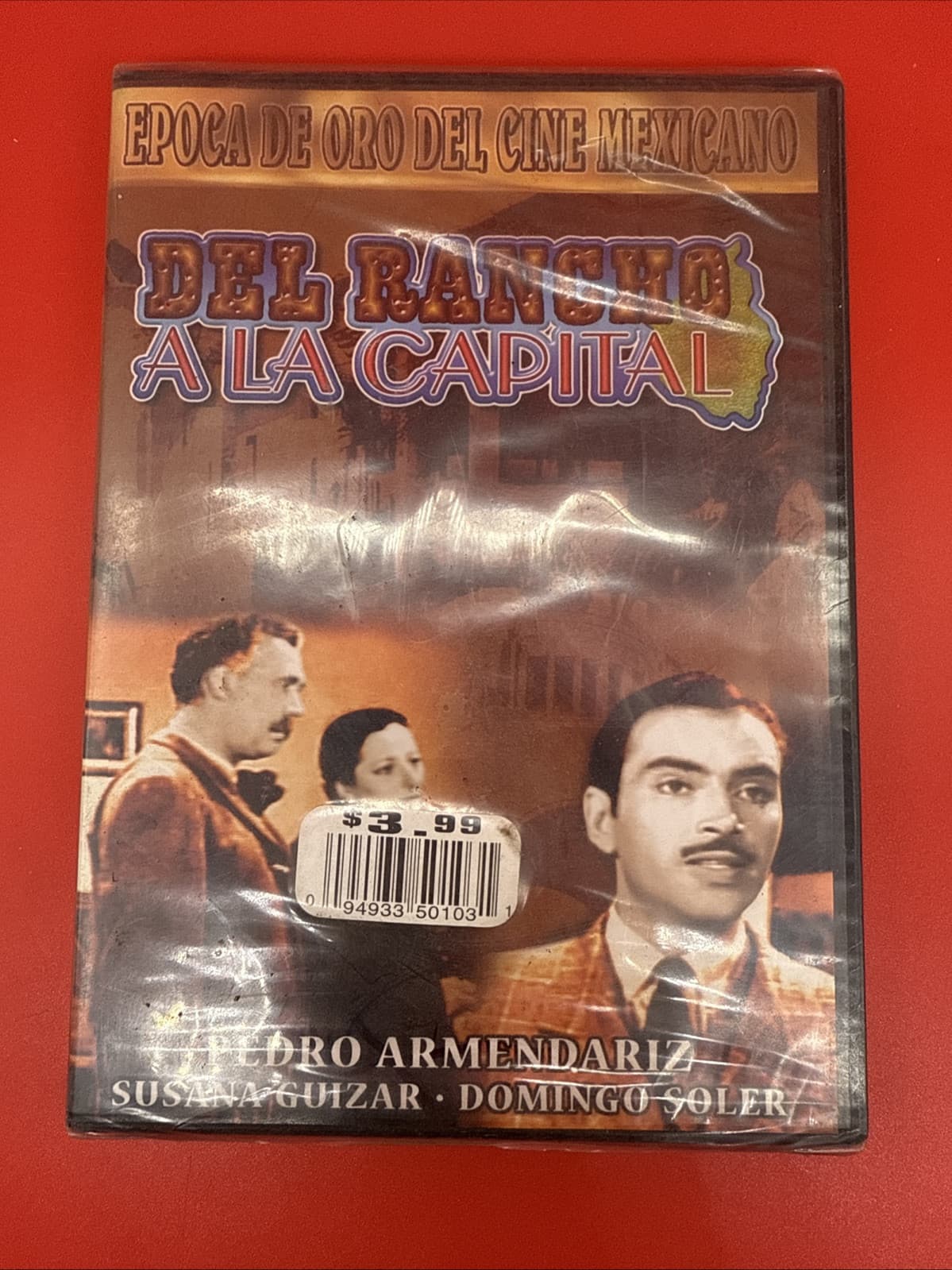 Del Rancho A La Capital DVD Pedro Armendariz , Susana Guizar Domingo Soler NEW