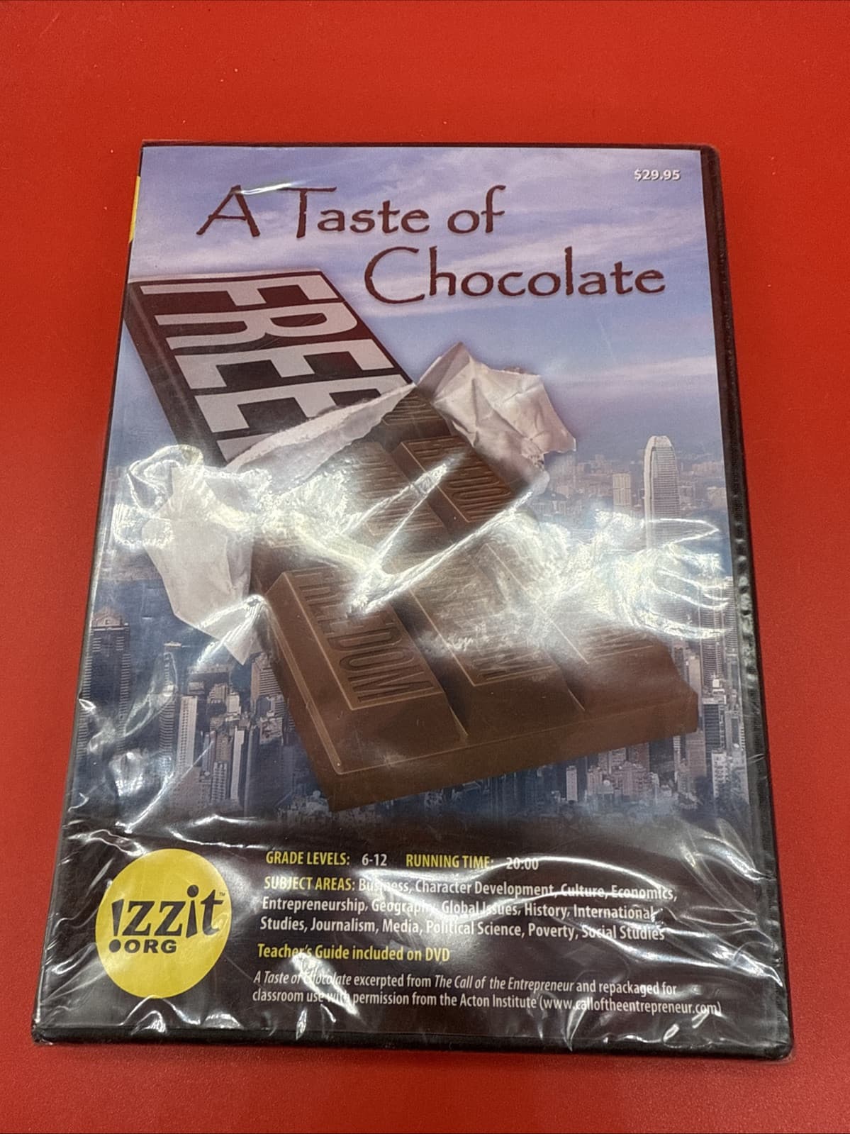 A Taste Of Chocolate DVD (2012) NEW Sealed! Izzit Educational Lesson Program New