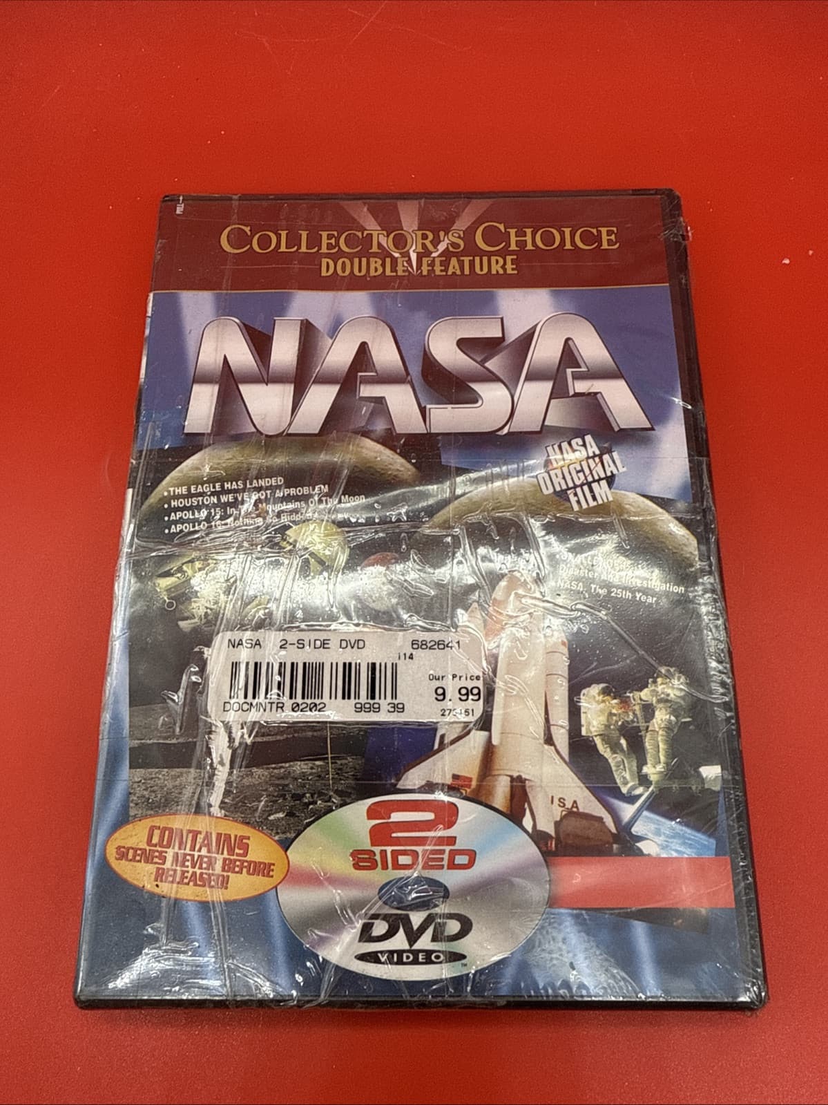 NASA: Collectors Choice Double Feature (DVD, 1999, Dual Side) - Brand New Sealed